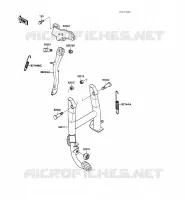 STAND voor Kawasaki GPZ500S 1988