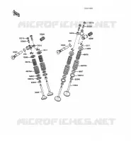 VALVE voor Kawasaki GPZ500S 1988