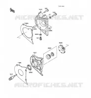 WATER PUMP voor Kawasaki GPZ500S 1988