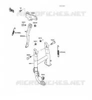 STAND voor Kawasaki GPZ500S 1988