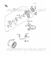 OIL PUMP voor Kawasaki GPZ500S 1988