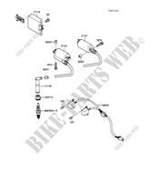 IGNITION SYSTEM voor Kawasaki GPZ500S 1988