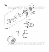 OIL PUMP voor Kawasaki GPZ500S 1988