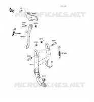STAND voor Kawasaki GPZ500S 1989