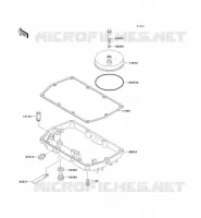 BREATHER   OIL PAN voor Kawasaki GPZ500S 1992