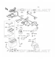 ELECTRIC EQUIPMENT voor Kawasaki GPZ500S 1992