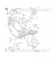 ELECTRO BRACKET voor Kawasaki GPZ500S 1992