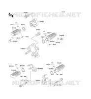 FOOTREST voor Kawasaki GPZ500S 1992