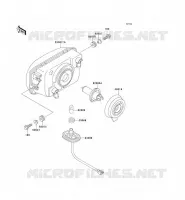 LENS   ZGT00A 009976 voor Kawasaki GPZ500S 1992