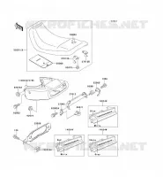 SEAT voor Kawasaki GPZ500S 1992
