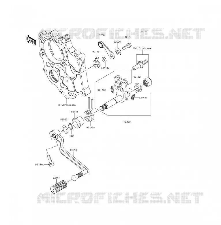 SHIFT Kawasaki MOTOS 650 2012 ER-6F  EX650ECF