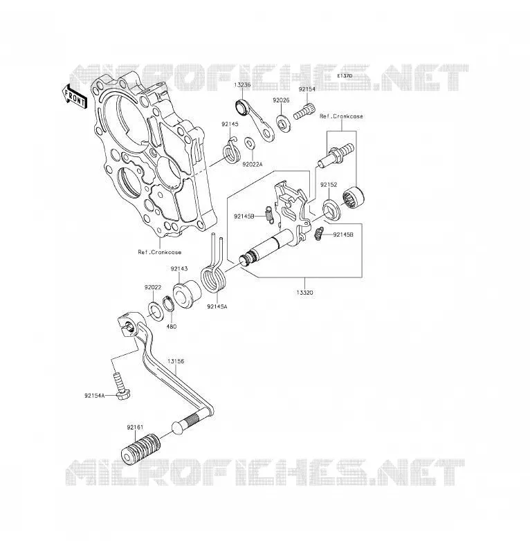 SHIFT Kawasaki MOTOS 650 2012 ER-6F  EX650ECF