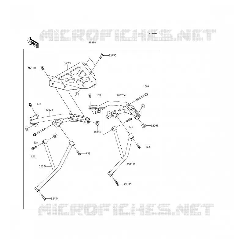 ACCESSORY (SUPPORT TOP CASE) Kawasaki MOTOS 650 2013 ER-6F  EX650EDS