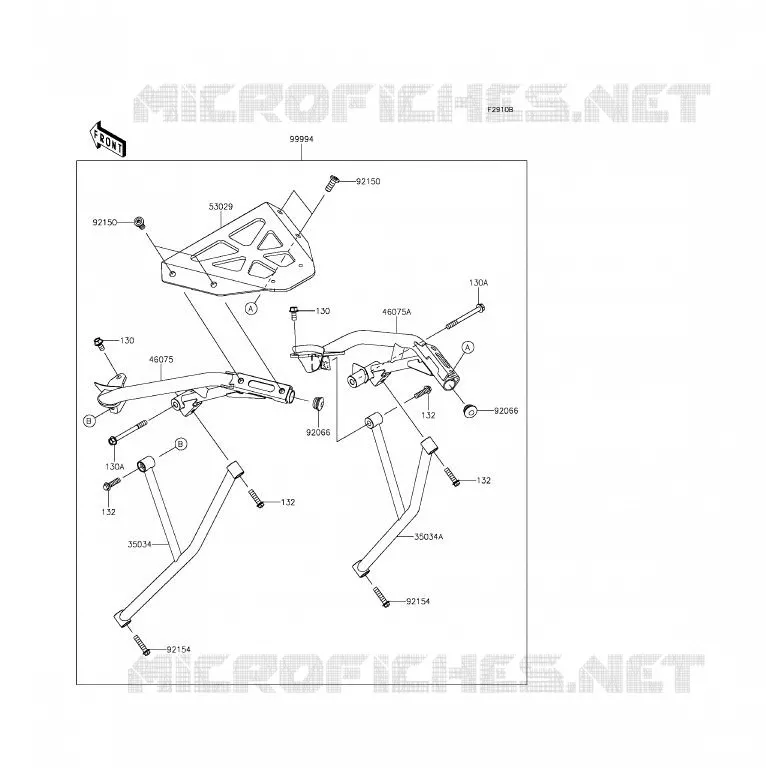 ACCESSORY (SUPPORT TOP CASE) Kawasaki MOTOS 650 2013 ER-6F  EX650EDS