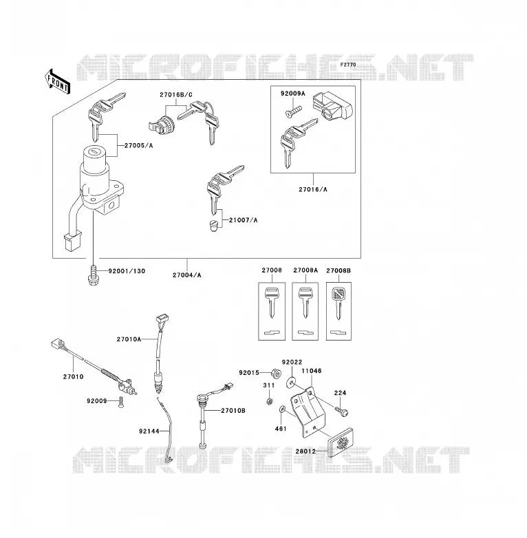 SWITCH Kawasaki MOTOS 125 1992 KDX125SR  KDX125-A3