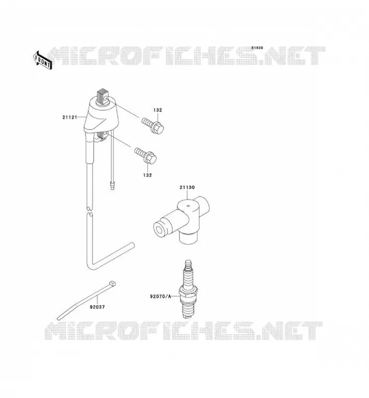 IGNITION SYSTEM Kawasaki MOTOS 200 2002 KDX200  KDX200-H8