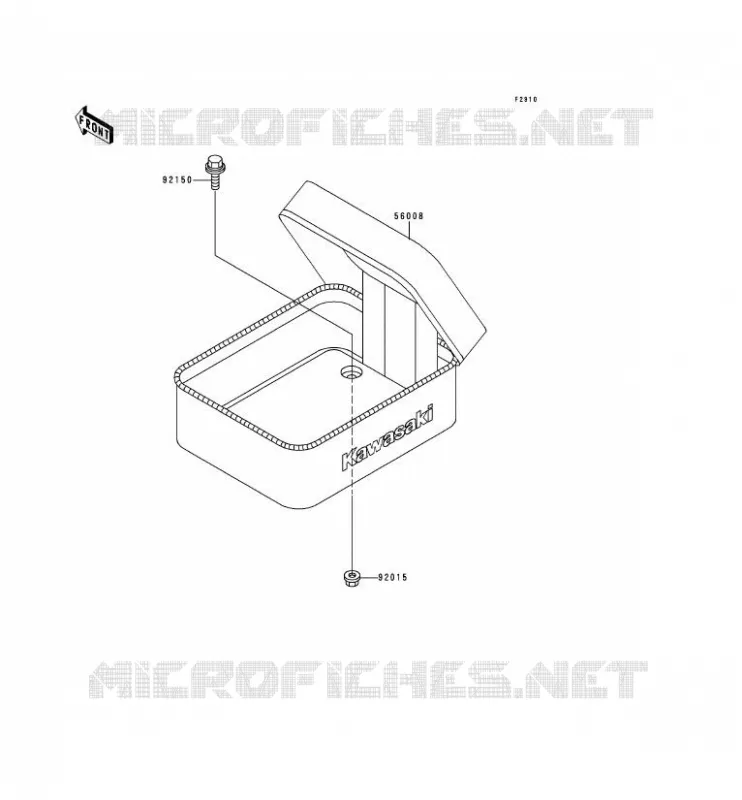 ACCESSORY Kawasaki MOTOS 250 1991 KDX250  KDX250-E1