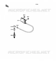 IGNITION SYSTEM voor Kawasaki KE100 1992