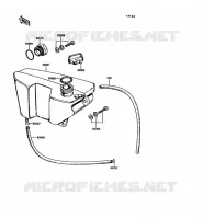 OIL TANK voor Kawasaki KE100 1992