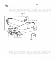 SEAT voor Kawasaki KE100 1992