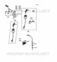 SWITCH voor Kawasaki KE100 1992