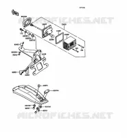 TAILIGHT(S) voor Kawasaki KE100 1992