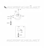 IGNITION SYSTEM voor Kawasaki KE100 1999