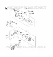 INDICATORS voor Kawasaki KE100 1999