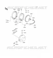 LENS(S) voor Kawasaki KE100 1999