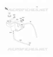 OIL TANK voor Kawasaki KE100 1999
