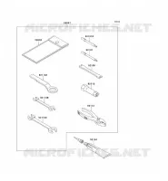 TOOL voor Kawasaki KE100 1999