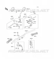 HANDLEBAR voor Kawasaki KE100 2000