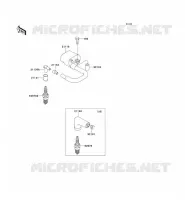 IGNITION SYSTEM voor Kawasaki KE100 2000