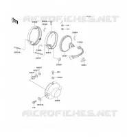 LENS(S) voor Kawasaki KE100 2000