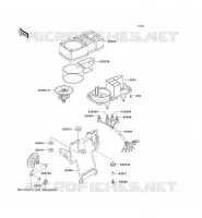METERS voor Kawasaki KE100 2000