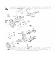OIL PUMP voor Kawasaki KE100 2000
