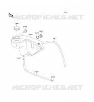 OIL TANK voor Kawasaki KE100 2000