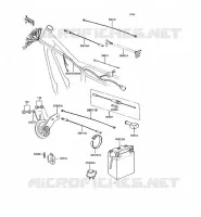 ELECTRIC EQUIPMENT voor Kawasaki KH125 1991