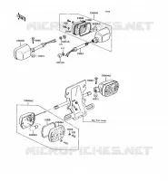 INDICATORS voor Kawasaki KH125 1991