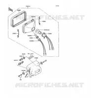 LENS   ZGT00A 009976 voor Kawasaki KH125 1991