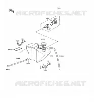 OIL TANK voor Kawasaki KH125 1991