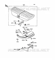 SEAT voor Kawasaki KH125 1991