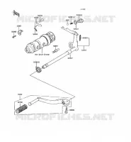 SHIFT voor Kawasaki KH125 1991