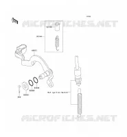 BRAKE PEDAL voor Kawasaki SUPER SHERPA 2000