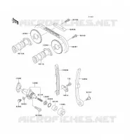 CAMSHAFT   TENSIONER voor Kawasaki SUPER SHERPA 2000