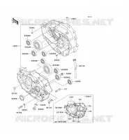 CRANKCASE(S) voor Kawasaki SUPER SHERPA 2000