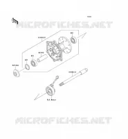 FRONT HUB voor Kawasaki SUPER SHERPA 2000