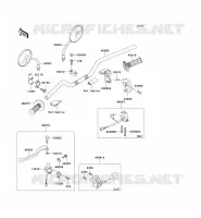HANDLEBAR voor Kawasaki SUPER SHERPA 2000
