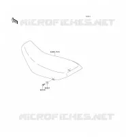 SEAT voor Kawasaki SUPER SHERPA 2000