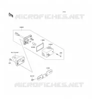 TAILIGHT(S) voor Kawasaki SUPER SHERPA 2000